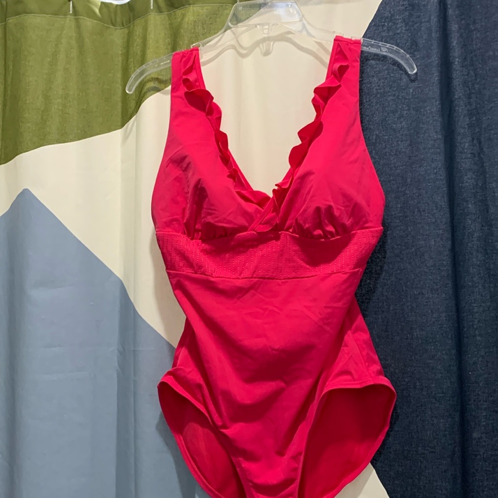 Spanx Shaping ruffle Swimsuit onepiece